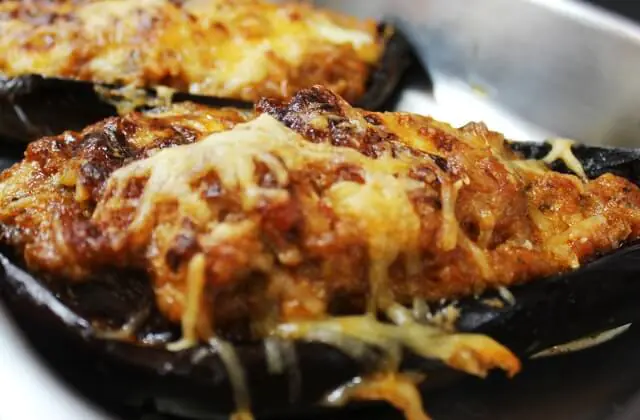 Berenjenas gratinadas