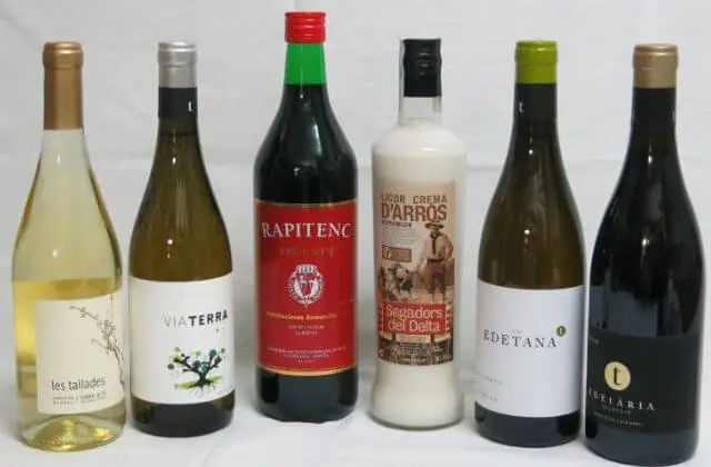 Vermut Rapitenc, Vinos y licores de las comarcas catalanas de las Tierras del Ebro.