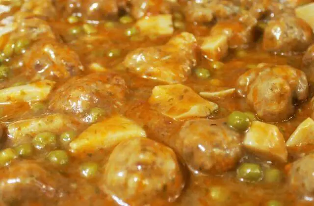 Albóndigas con sepia