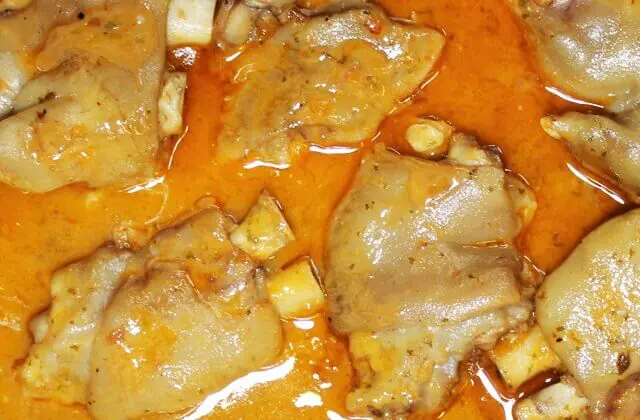 Pies de cerdo
