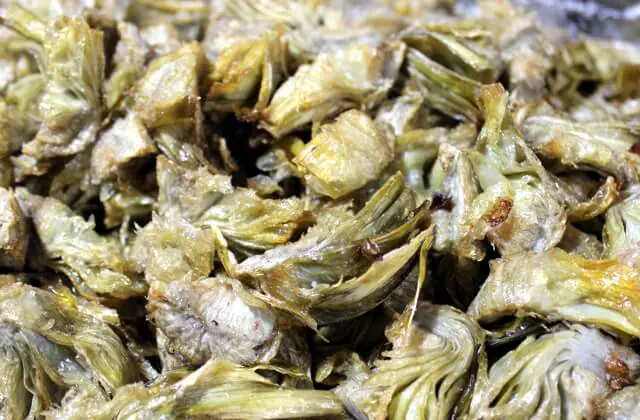 Alcachofa frita