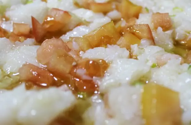 Esqueixada de bacalao